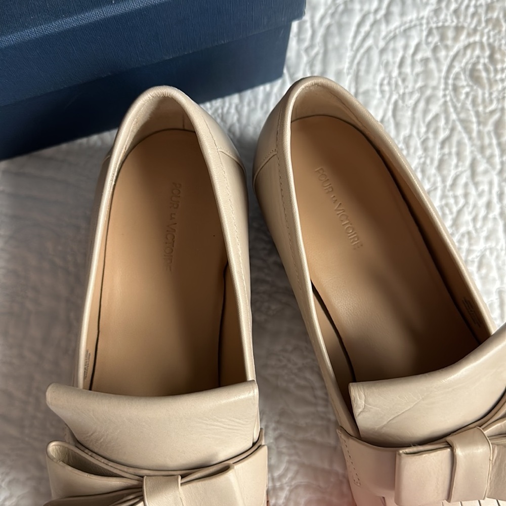 Pour La Victoire tan loafers - Picture 5 of 7